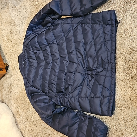 Lands' End Black Women's Puffer Jacket - Picture 9 of 11
